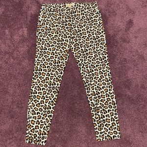 Cheetah print Micheal Kors dress pants